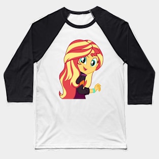 Backstage Sunset Shimmer 1 Baseball T-Shirt